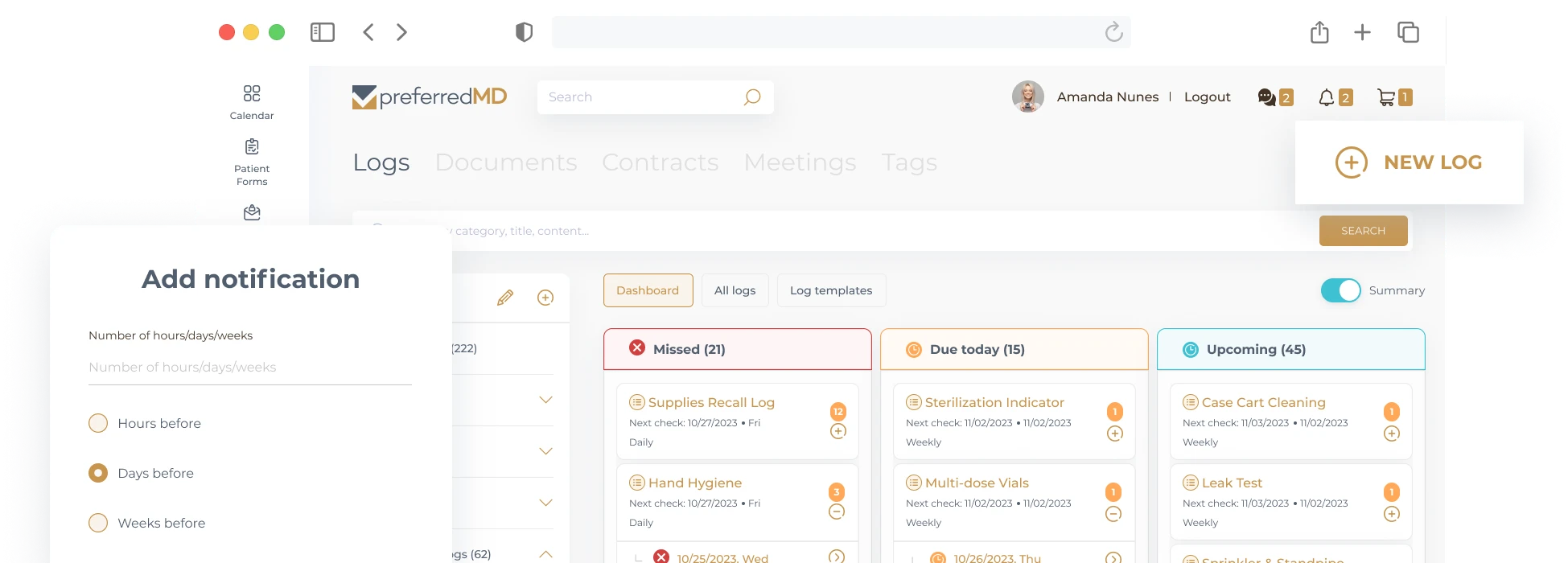 ASC Compliance Documentation System